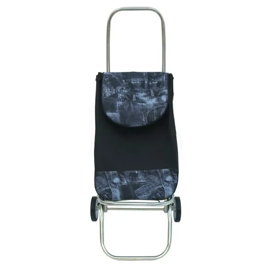 Хозяйственная тележка на колесах с сумкой 