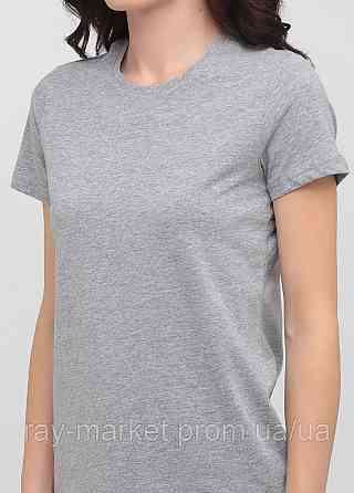 Футболка базовая Stedman Classic-T Unisex женская приталенная серый меланж (ST2600-GYH ) Киев