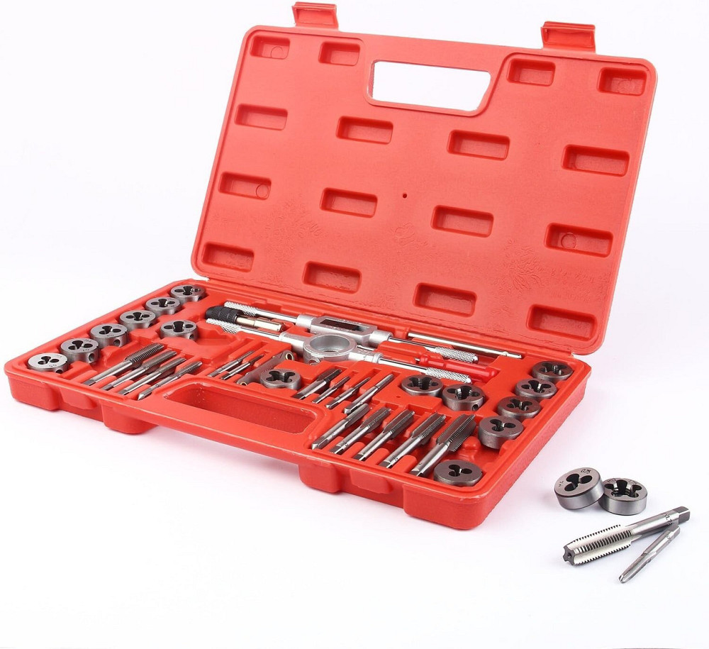 Набір мітчиків та плашок метричний 40 пр. REWOLT T1136 Чернігів - фото 4