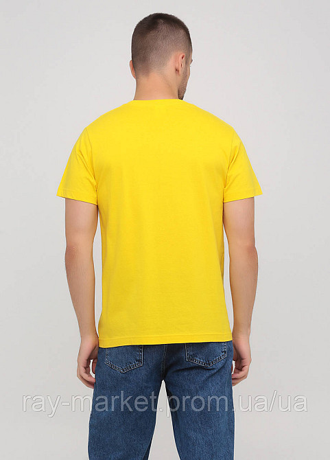 Футболка базова Stedman Classic-T Unisex  чоловіча жовта (ST2000-SUN) Київ - фото 4