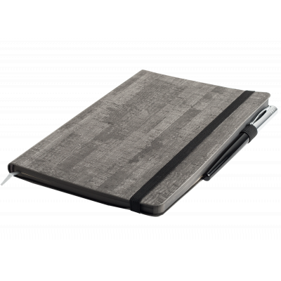 Блокнот Buromax діловий Wood A5 у клітинку 96 аркушів обкладинка зі штучної (BM.295114-09) Вінниця