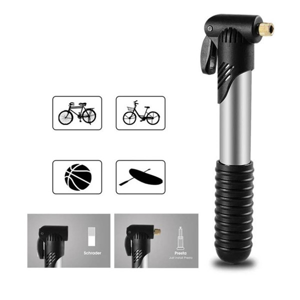 Насос портативный для мячей, надувных изделий мини насос Feel Fit Бровары - изображение 2