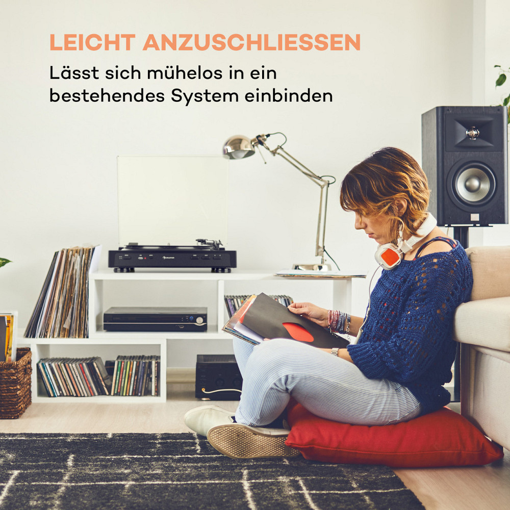 Полностью автоматический проигрыватель Fullmatic USB-предусилитель черный Черный (Германия, читать описание) Ровно - изображение 6