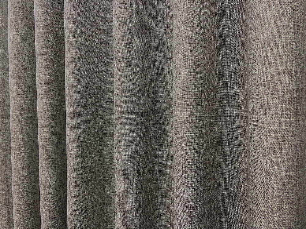 Комплект готовых штор VR-Textil Лен Мешковина № 1769ш Серый 200х270см 2 шт (32-446) Киев - изображение 7