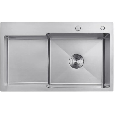 Мойка кухонная Kroner Geburstet-7848RHM (CV030022) Винница - изображение 9