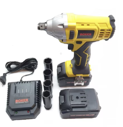 Гайковерт SR-022 ½" акумуляторний, 250 Н·м, 2x20.4V 2.6Ah, 2400 об/хв, у комплекті 4 трубчасті насад Київ
