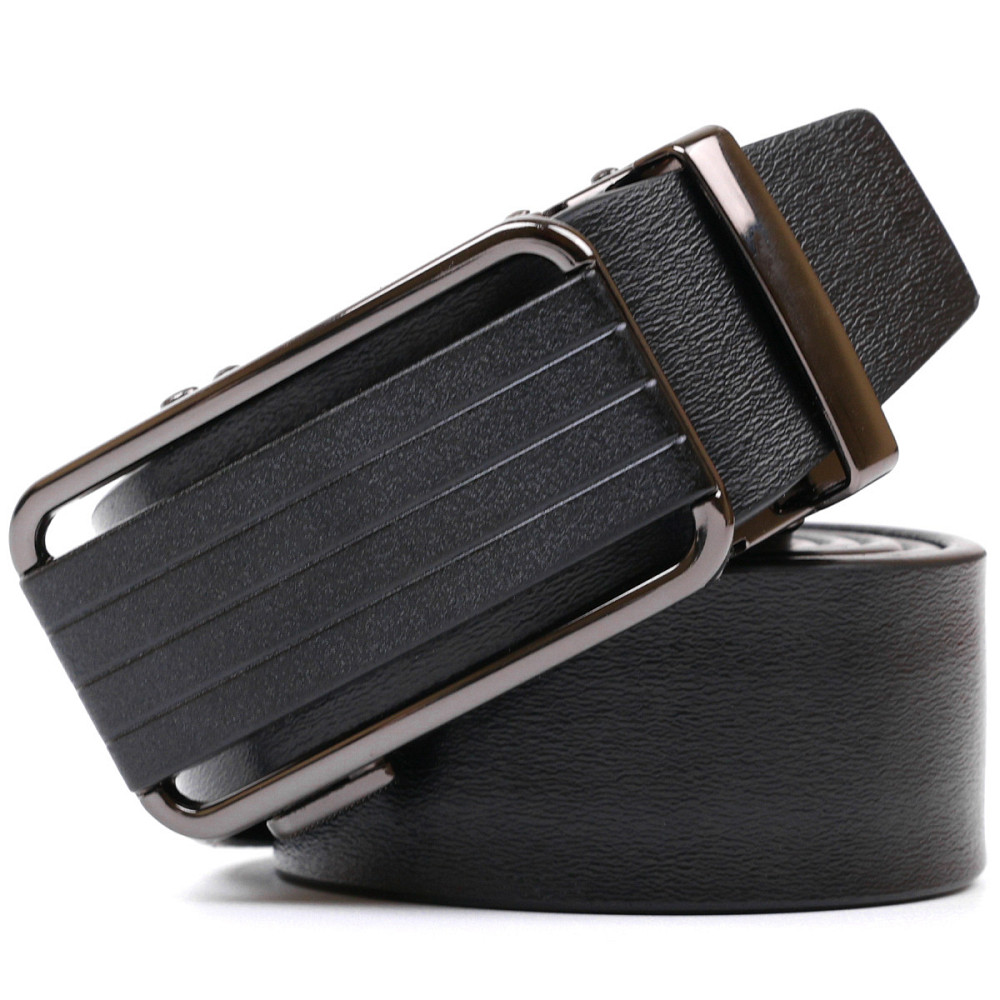 Оригінальний чоловічий ремінь Vintage 20364 Чорний Київ - фото 2