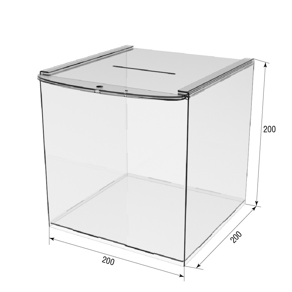 Ящик для пожертвований EKOSTAR 200х200х200 Киев - изображение 4