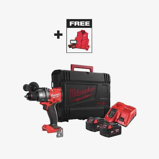 Дрель-шуруповёрт аккумуляторная бесщёточная ударная MILWAUKEE M18 FPD3MC-402X (158 Нм Одесса