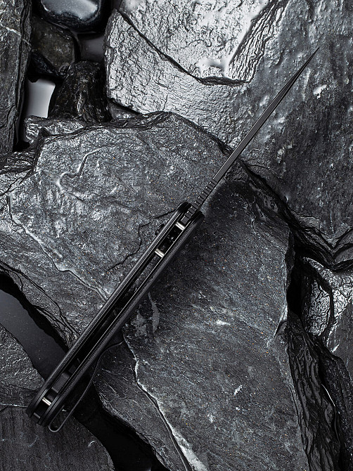 Ніж складаний туристичний Civivi Elementum Pocket, (8.9 см) 14C28N / G10 чорний Київ - фото 3