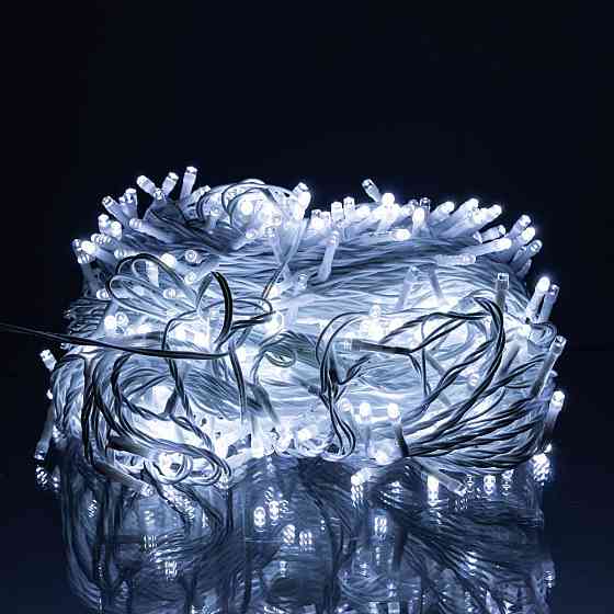 Гірлянда Різдвяна Фея 50 м, 500 LED, білий провод Київ