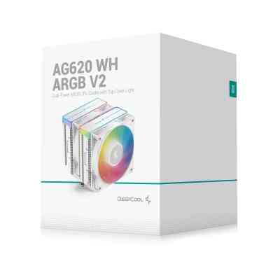 Кулер до процесора Deepcool AG620 WH ARGB V2 (R-AG620-WHAMMN-GJD) Вінниця