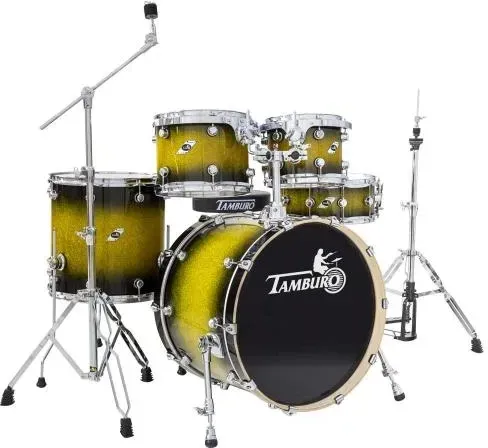 Ударная установка  Tamburo FORMULA22GBSK Gold Black zestaw perkusyjny Киев - изображение 1