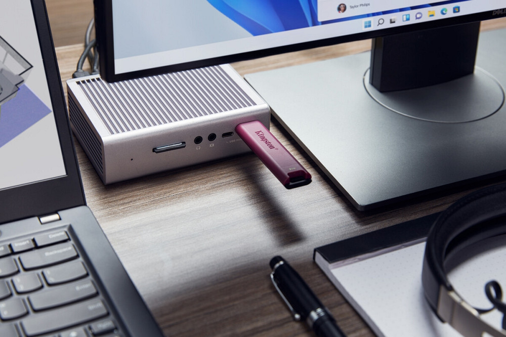 Флешнакопичувач USB3.2 1 TB Kingston DataTraveler Max Red (DTMAXA/1TB) Червоний Харків - фото 13