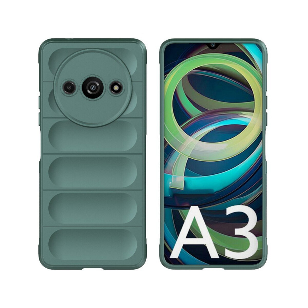 Чохол для смартфона Cosmic Magic Shield for Xiaomi Redmi A3 4G Dark Green (MagicShXiA3Green) Киев - изображение 1