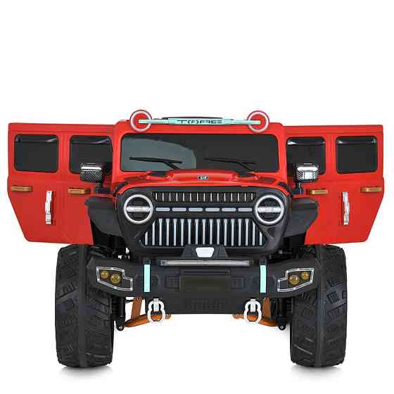 Дитячий електромобіль Джип M 5831EBLR-3 до 30 кг Вінниця