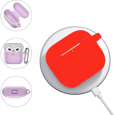 Чохол BeCover Silicon для Apple AirPods (3nd Gen) Red (707186) Вінниця - фото 4