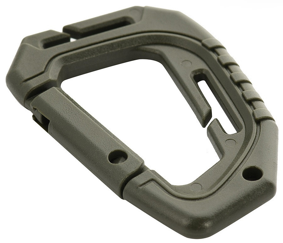 Туристический пластиковый Карабин 9.3 см M-Tac (MTC-TCTCRBNR-OD) Olive Нововолынск - изображение 1