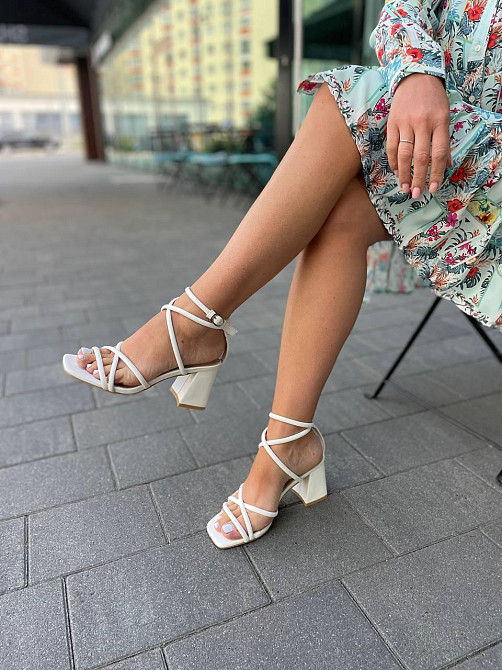 Meideli Босоніжки жіночі MEIDELI H008H-3 білі (літо, еко-шкіра) (5808) Коломия - фото 4