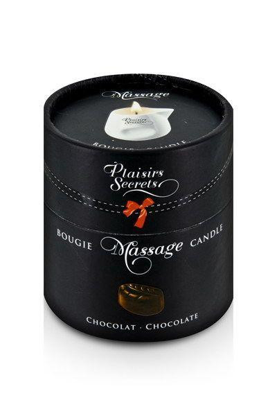 Массажная свеча Plaisirs Secrets Chocolate (80 мл) подарочная упаковка, керамический сосуд Sex Aura Киев - изображение 3