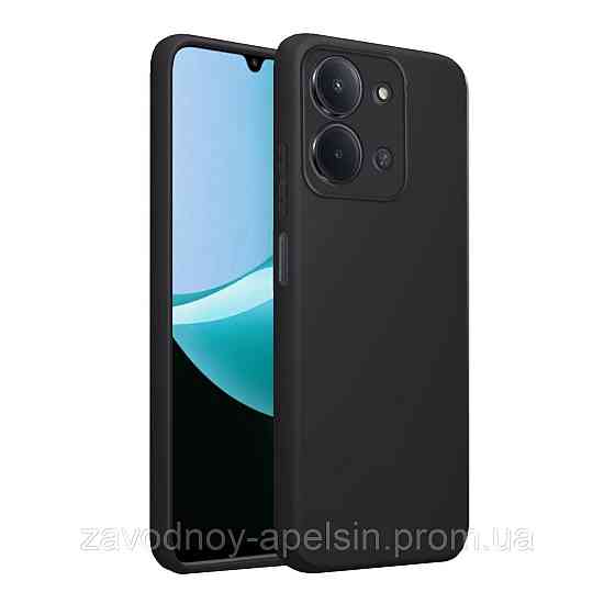 Xiaomi Poco C85 Чохол силіконовий Захист камери (чорний) Одеса
