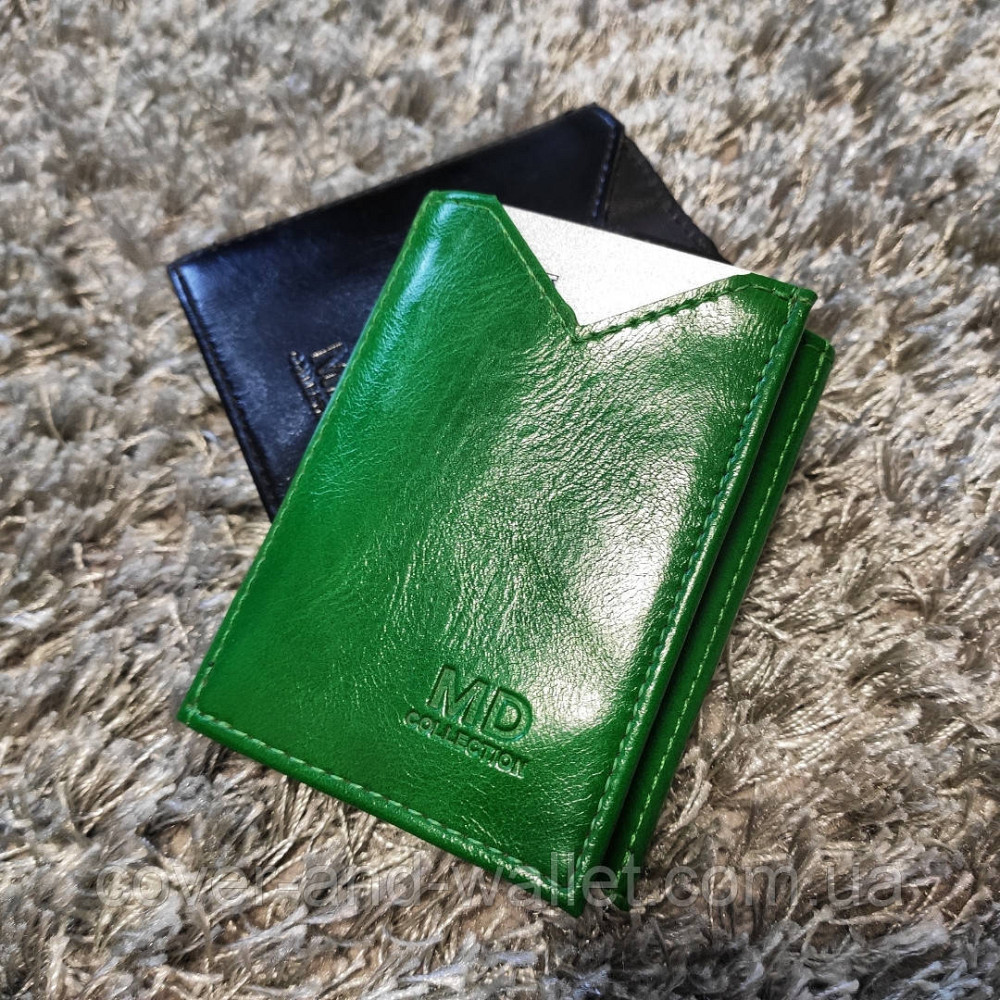 Стильный маленький женский кошелёк зеленого цвета MD 610 Киев - изображение 1