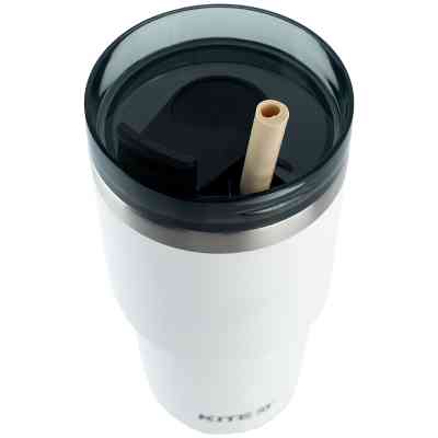 Термокружка Kite 600 мл біла (K24-1206-1) Вінниця