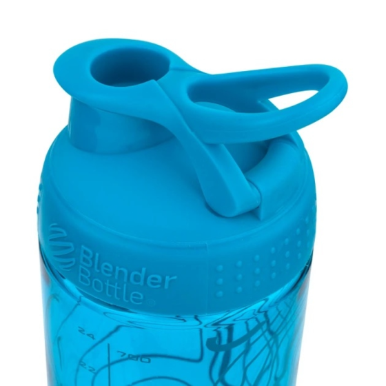Шейкер BlenderBottle SportMixer Signature Sleek 28oz/820ml Aqua Topt Flow Кам'янське