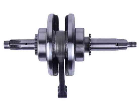 Колінвал у зборі на двигун Альфа125СС, мотоцикл Мукачево