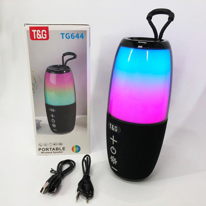 Портативная bluetooth колонка музыкальная, Bluetooth колонка с USB и AUX входом Блютуз с радио GW-87 Львов - изображение 4