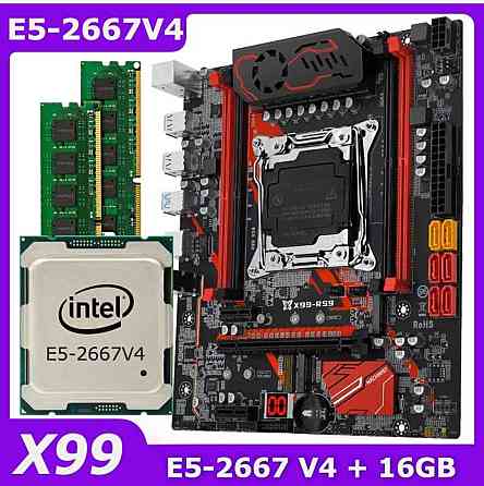 MACHINIST X99 RS9 COOLER / E5 2667 v4 / 16gb (2x8) Київ