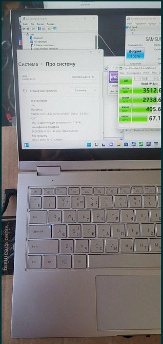 Ноутбук трансформер Samsung Galaxy Book Flex Alpha. i5-10210, 8Gb, 256Gb, FullHD QLED татч Киев - изображение 5