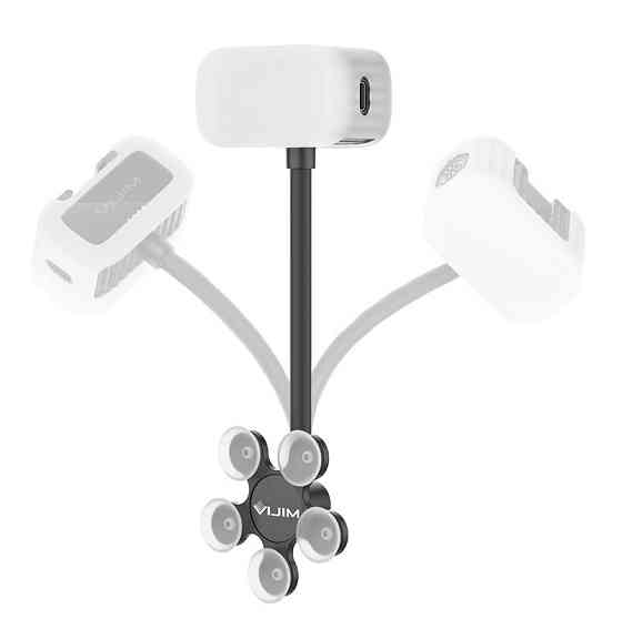 Лампа для конференції з присоскою на гнучкій ніжці Ulanzi Vijim CL12 Київ