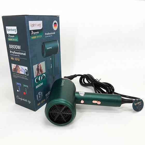 Фен для эффективной укладки волос, Профессиональный фен оригинал Мощный универсальный FY-69 Львов