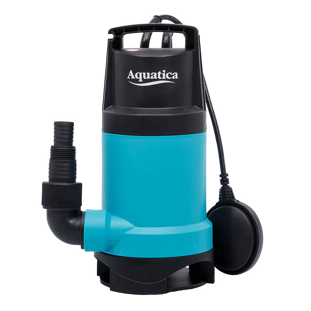 Насос дренажний садовий 0.55 кВт Hmax 8м Qmax 180 л/хв (частот. до 30 мм) AQUATICA (773174) Київ - фото 2