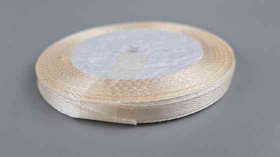 Стрічка атласна для повітряних куль і подарунків 0,6 см (23 метри) пудра (1 пачка) Харків