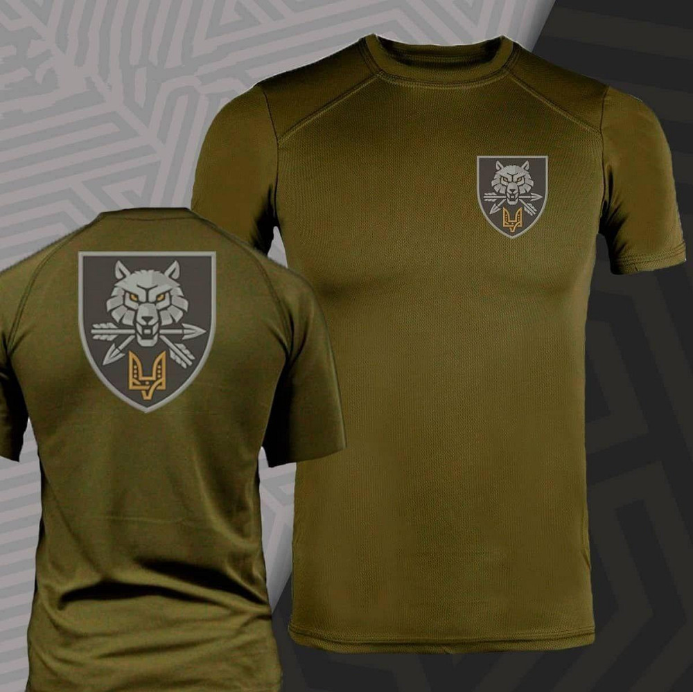 Футболка хаки SOF UKRAINE XXL Черновцы - изображение 1