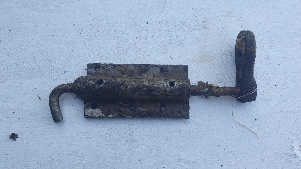 Замок борту (закреп борта) автомобільний. СРСР. Харків - фото 1