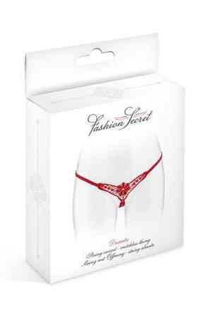 Трусики-стрінги з доступом Fashion Secret DANUTA Red Sex Aura Київ