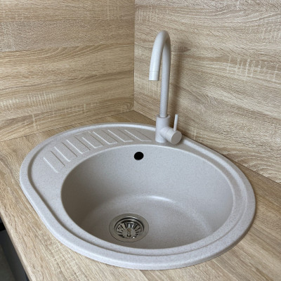 Мойка кухонная Adamant Ovum Avena (1824296100406) Вінниця - фото 2