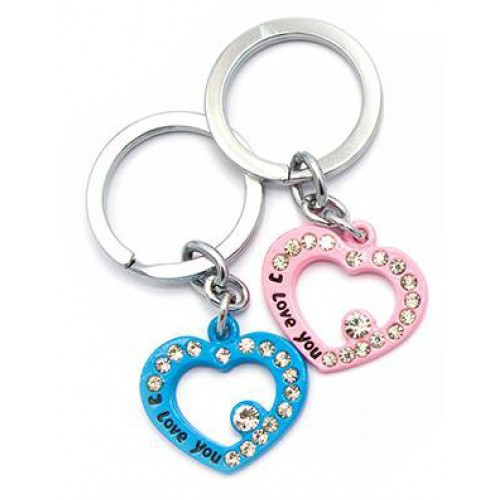 Брелоки для закоханих рожево-блакитні Київ - фото 1