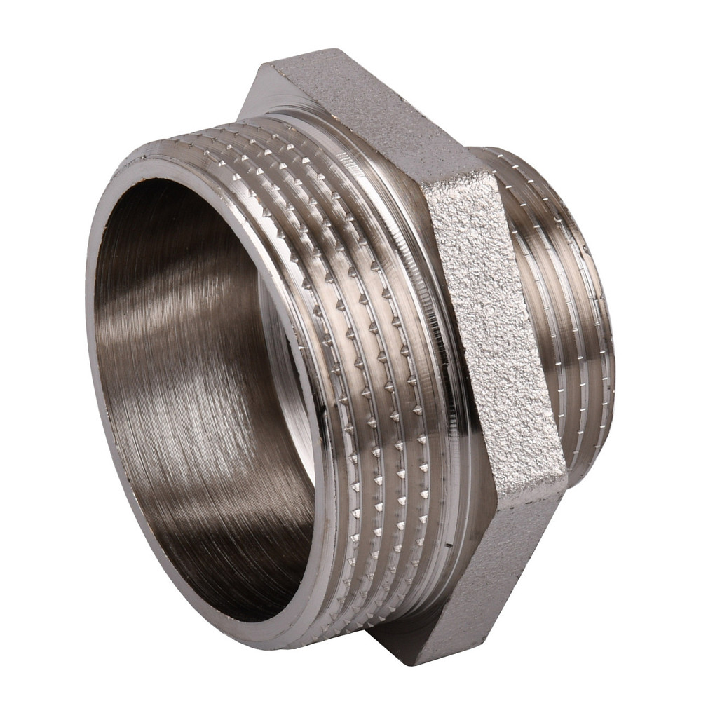 Ніпель редукційний 1 1/2″х1″ЗЗ нікельований NN752S OPTIMUM (000030794) Київ - фото 2