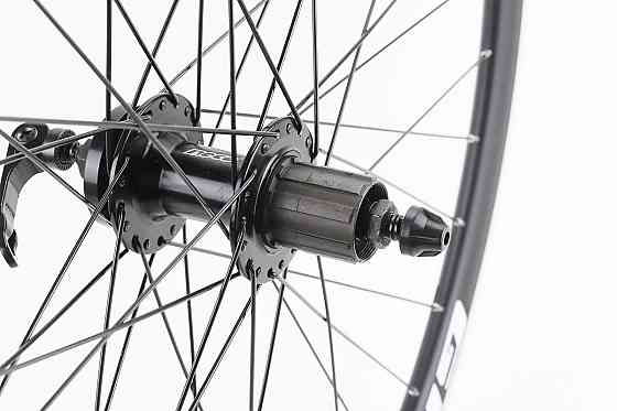 Колесо 29" заднє Disk-brake, обід "крапля" та втулка 14Gx36H алюмінієві NECO MS37R, під касету 8-9зв, кріпл. ексцентрик, "GRAVITY& Київ