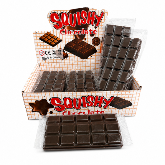 Сквиш антистресс Шоколадка Squishy Chocolate, мягкая игрушка для сжатия, 16 см Киев