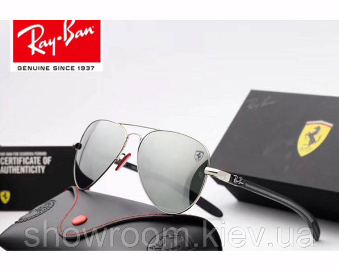 Солнцезащитные мужские очки в стиле RAY BAN 8307 (w3277) Lux Киев - изображение 1