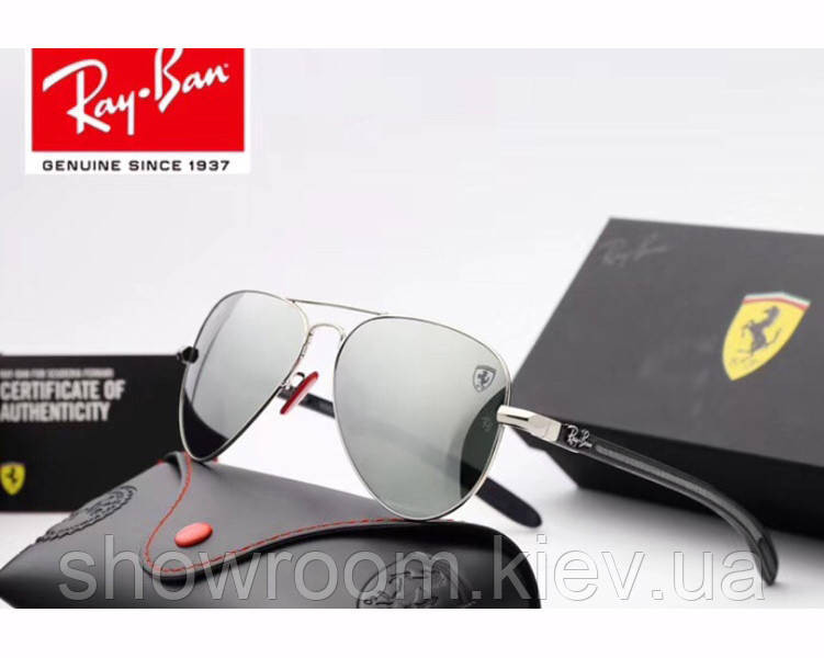 Сонцезахисні чоловічі окуляри в стилі RAY BAN 8307 (w3277) Lux Київ - фото 1