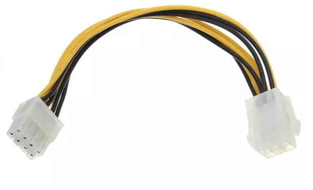 Кабель живлення для відеокарти  8pin M - 6pin M, 0.2м Винница - изображение 1