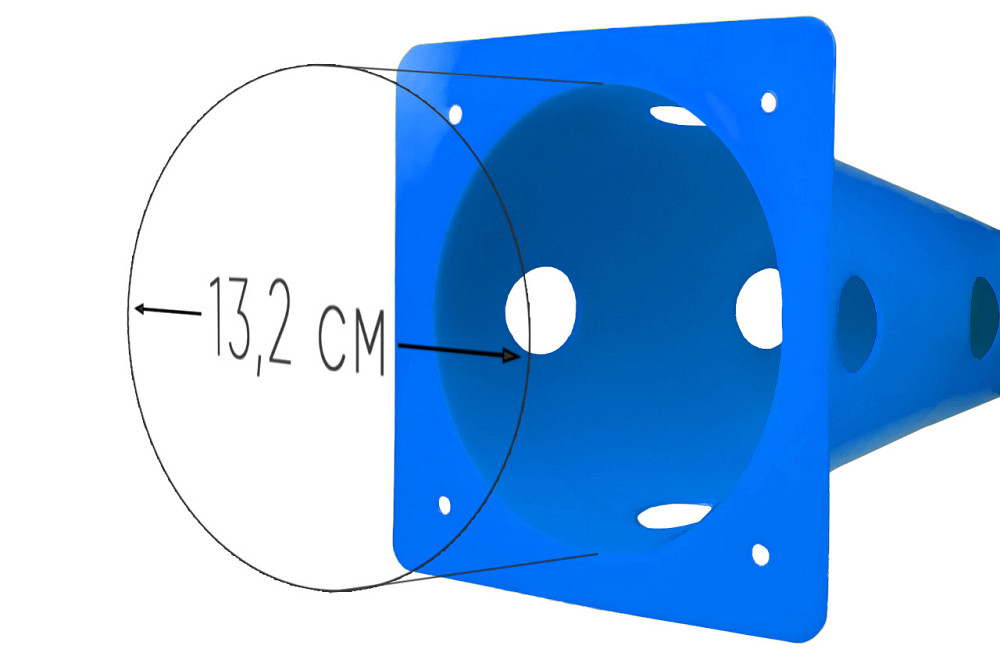 EasyFit Конус-фішка спортивна EasyFit 31 см синя Коломыя - изображение 2