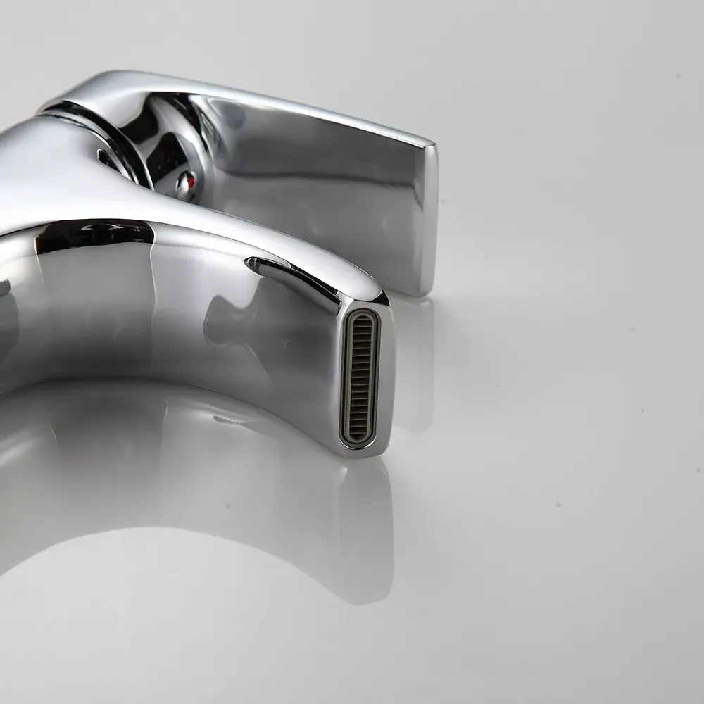 Смеситель для раковины высокий Frap F1069-2 хром Киев - изображение 3