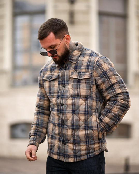 Утеплена сорочка/куртка woodcutte terion ПП8004 Одеса - фото 4